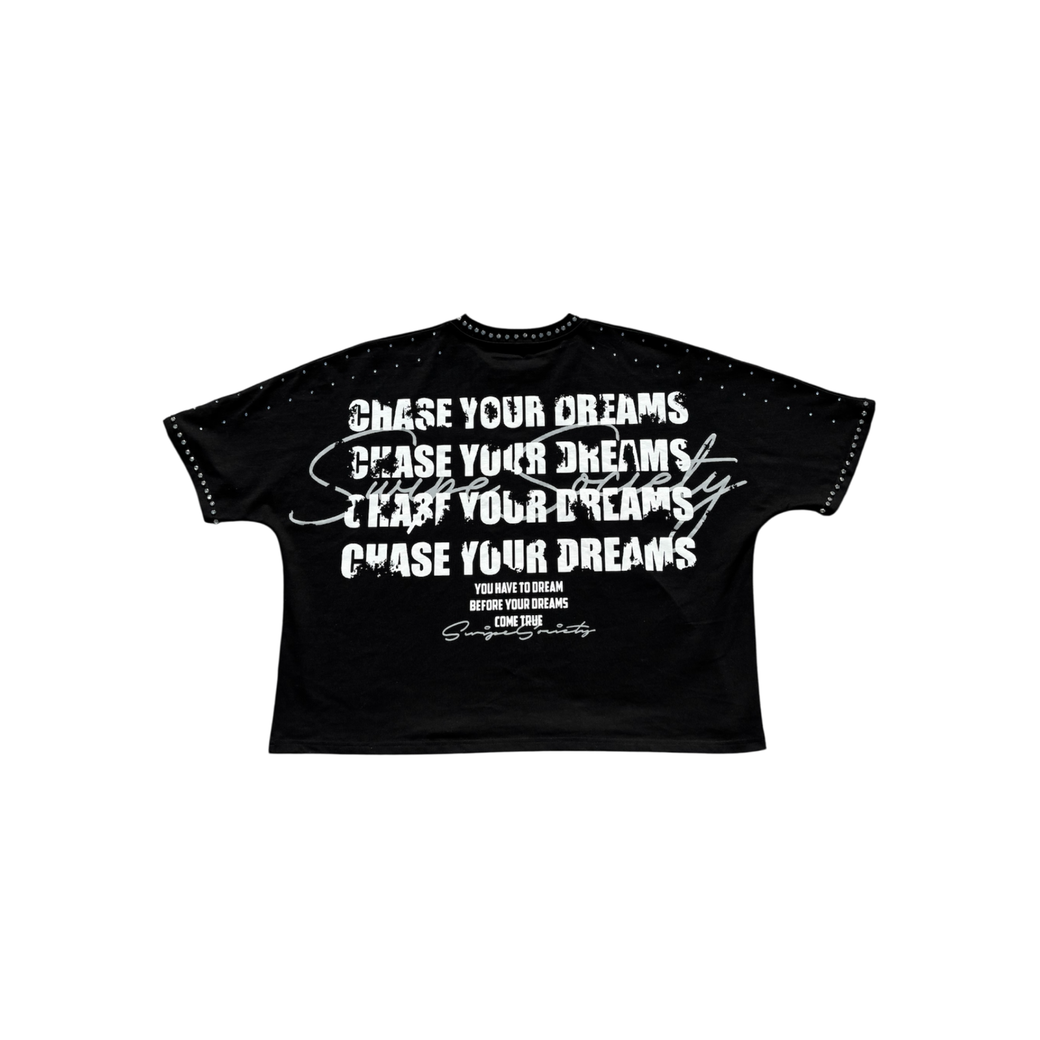 "DREAMS" TEE BLACK